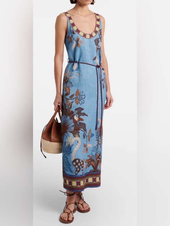 Alemais Dresses & Skirts - ALEMAIS Georgie printed linen midi dress